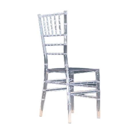 Chaise en bambou transparent, chaise phénix, chaise de mariage, chaise en résine PC, chaise en cristal, chaise acrylique, chaise Napoléon, chaise en plastique