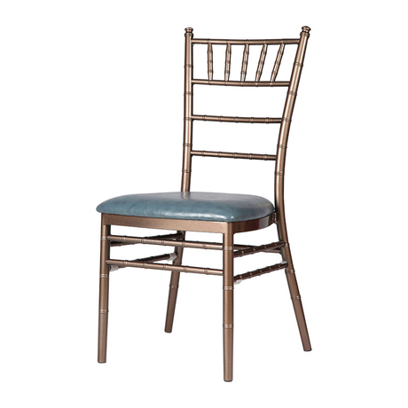 Vente en gros de meubles, chaises de banquet de mariage, chaises en bambou en alliage d'aluminium, chaises en bambou à emballage souple, dossiers de restaurant, chaises en métal