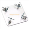 Broches de base carrées et RClips mini F14 100mm en aluminium de 290 mm