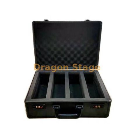 Mallette de rangement en aluminium pour événements de bonne qualité avec serrures codées