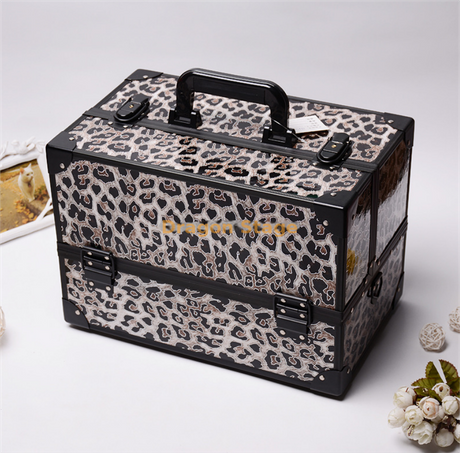 Offre spéciale voyage partie belle trousse de maquillage de transport en aluminium professionnelle