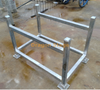 Support de rangement pour échafaudage Ringlock robuste | Palette de stockage d'échafaudage en acier galvanisé