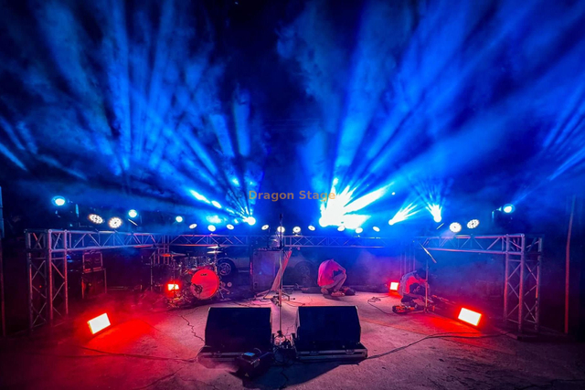 Éclairage DJ léger