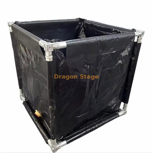 1 tonne Spigot Truss Portable PVC Water Ballast Tanks Barrel 1x1x1m