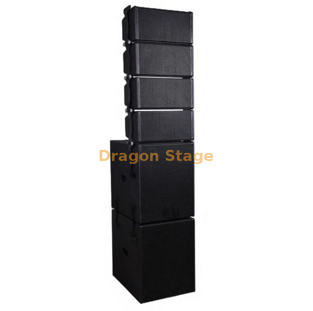 Haut-parleur line array passif HL1650 de 6,5 pouces pour événements en direct, églises et systèmes audio professionnels