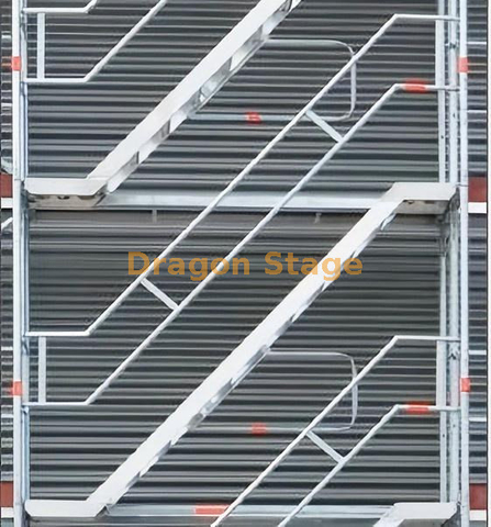 Échelles de plate-forme d'escalade pour échafaudage Layher