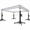 Support de manivelle en acier résistant portatif de fête d'événement soulevant le système de ferme carrée en aluminium 40x40ft (12x12m)