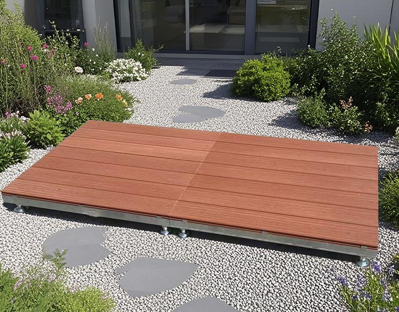 plate-forme en acier modulaire