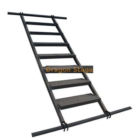 Échelle d'escalade de la ponte droite