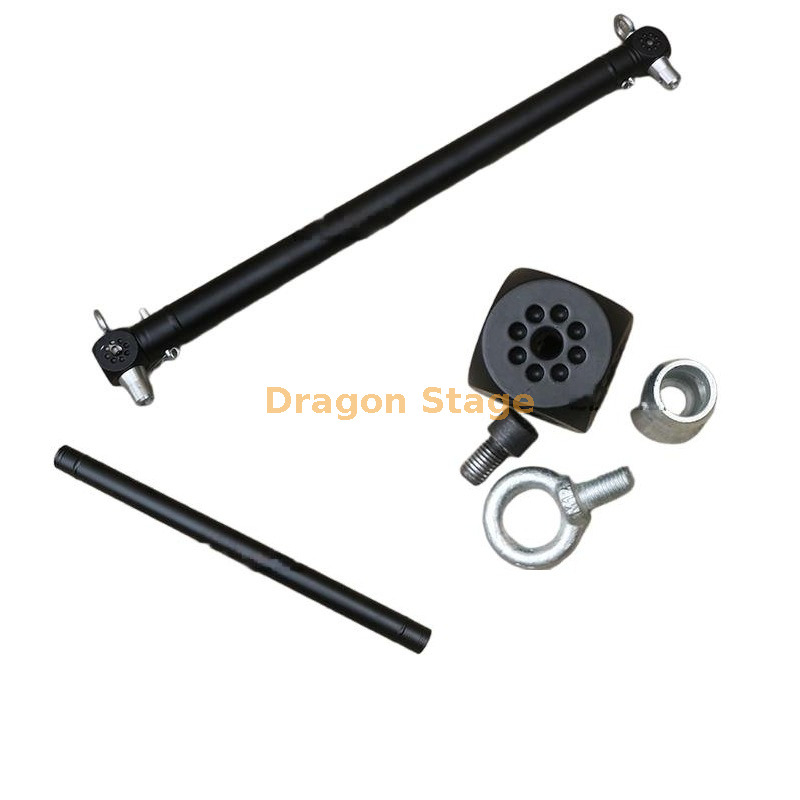 U Frame Drop U-Torm Modular Truss Noir Bras de chute modulaire Tête mobile Lumière Truss U Frame Truss Pipe Truss