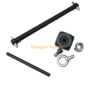 U Frame Drop U-Torm Modular Truss Noir Bras de chute modulaire Tête mobile Lumière Truss U Frame Truss Pipe Truss