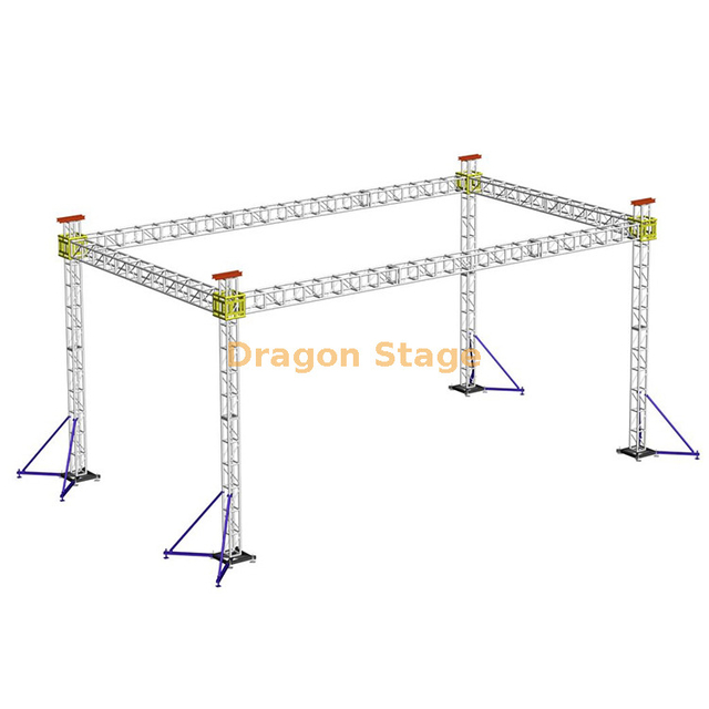 Scène événementielle extérieure 15x9x6m de Stage Truss Maker