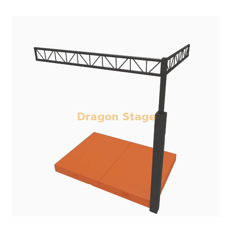 Ninja Warrior Fitness Race Double Ringlock Cage en Tube d'acier Cadre de Piste de Base Cadre de Queue latérale
