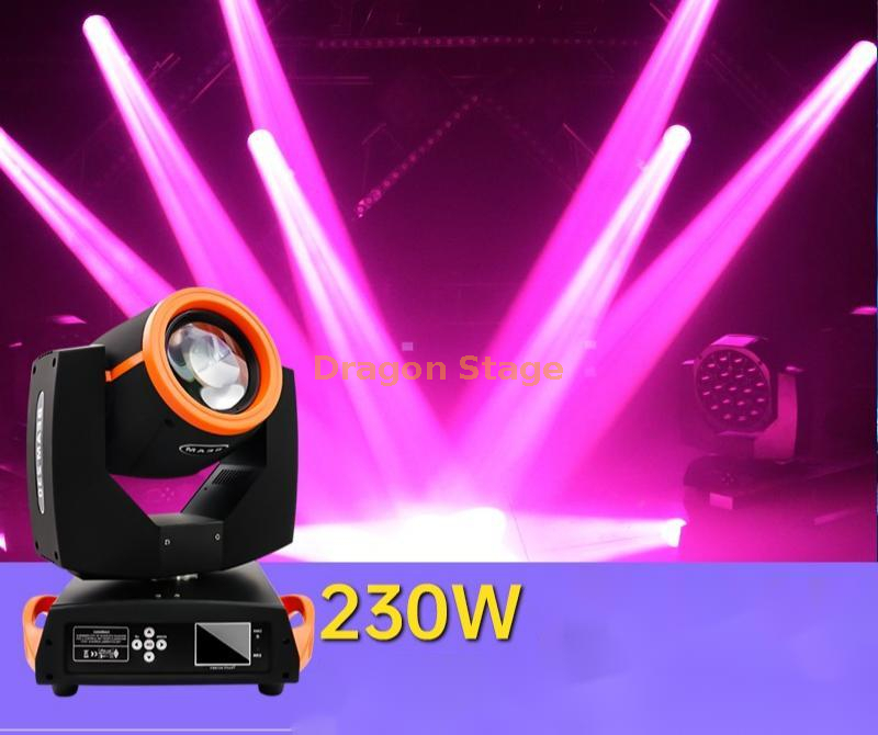 Spectacle de lampes de scène à tête mobile LED 230