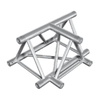 Tubes triangulaires FT43-T36/HT43-T36 ferme triangulaire en aluminium 50 × 2