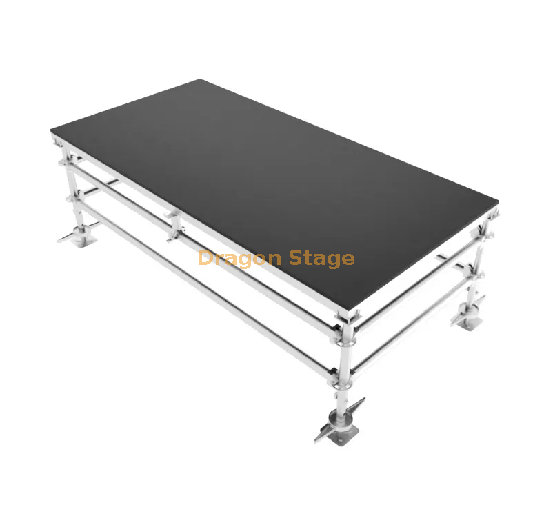 Scène portative 23x14m de mariage d'école d'événement mobile d'étape de Layher en acier