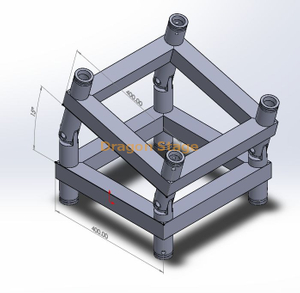  Jonction de connecteur de ferme d'angle à 2 voies à charnière F44 GLOBAL TRUSS