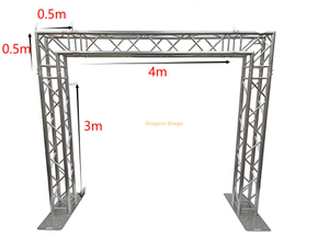 Plaques en Aluminium Custom Match Pigot Truss 4x3m