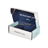 Offre spéciale impression CMJN carton imprimé personnalisé carton enduit ondulé boîte de papier coloré pour cadeau