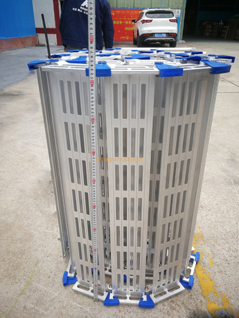 Rampes en aluminium mobiles pliantes pour camions