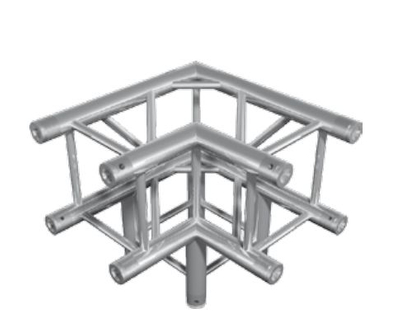Tubes de boîte FT34-C30/HT34-C30 50×2 treillis extérieur en aluminium