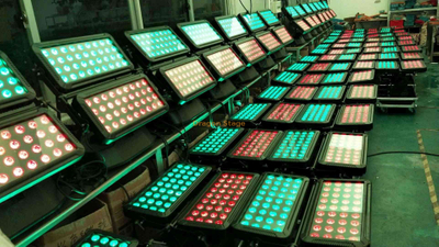96 Projecteurs à Double Couche Cinq en Un Led Intérieur pour Gala