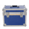 Flight case en aluminium verrouillable adapté aux besoins du client par événement durable bleu