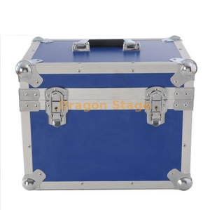 Flight case en aluminium verrouillable adapté aux besoins du client par événement durable bleu