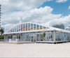 Grande tente blanche transparente pour fête de mariage, capacité de 1000, à vendre