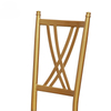 Fourniture directe par le fabricant de chaises en bambou pour mariage et mariage en plein air, chaises de banquet d'hôtel, restaurants de thé, chaises à dossier, chaises en maille