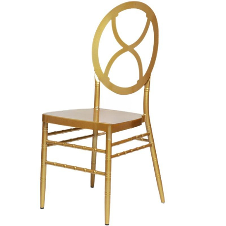 Vente en gros de chaises de salle à manger de restaurant de banquet de mariage d'hôtel, de chaises de salle à manger en métal, de chaises communes en bambou à dossier rond, de chaises de forteresse antique des fabricants