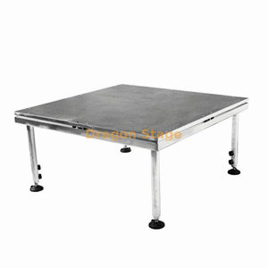 Aluminium extérieur portable plate-forme de verrouillage rapide 4x4ft réglable