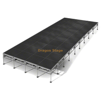 Plate-forme de scène extérieure en aluminium de performance 4x4 pieds 11x5m