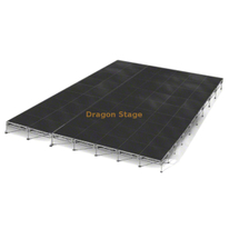 Scène en aluminium/scène de concert mobile/plate-forme de scène portable 10,98x8,54 m