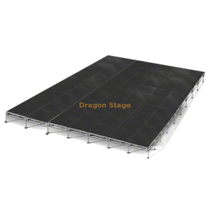 Scène en aluminium/scène de concert mobile/plate-forme de scène portable 10,98x8,54 m