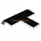 Scène de concert professionnelle en aluminium en forme de T de 9,76 x 8,54 m | Système de piste modulaire réglable de 0,4 m à 0,8 m