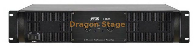Amplificateur de puissance à deux canaux L1200 | Amplificateur audio professionnel BT de classe haute puissance