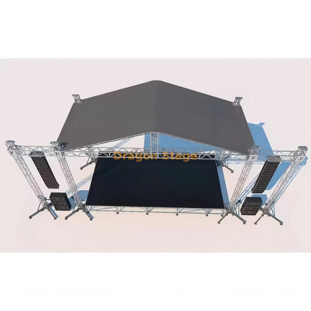 Largeur 1.5m du système 6x5x6m 2wings de botte d'éclairage extérieur de piste carrée