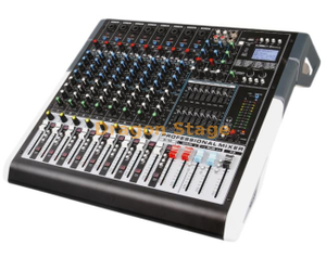 Mélangeur audio professionnel HTS12 12 canaux avec effets DSP