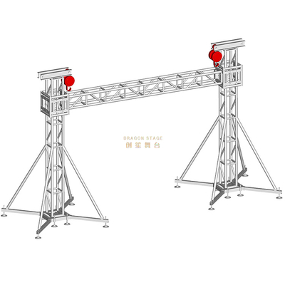 Truss d'éclairage de scène portable en aluminium Gentry 12x6m