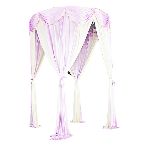Tuyau de tente de noce et tuyau de toile de fond drapé et drapé pour mariage