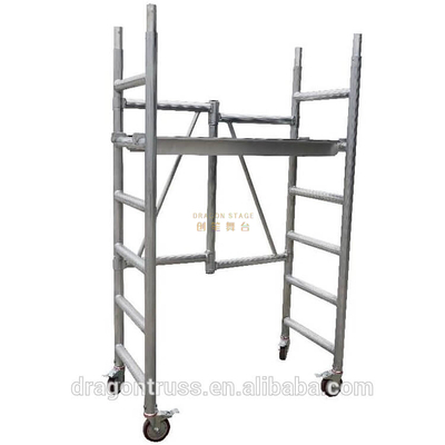 Échafaudage pliable portable avec planche 3m