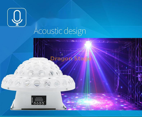 Austic Design LED Laser Ball Light Cosmic Globe Lampe