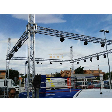 BT30, vis Triangle Truss System 300*300mm 8x8x4m