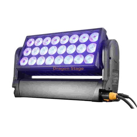 Rondelle mobile LED 24 x 15 W RGBW W-2415