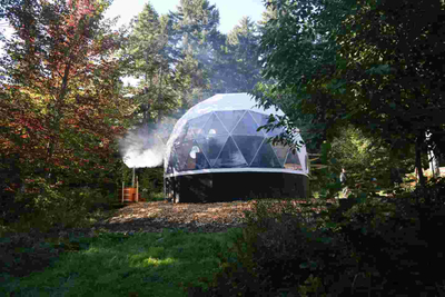 Tente UV de dôme géodésique d'igloo de PVC de protection pour des activités extérieures