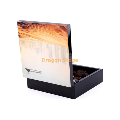 KSA Riyad saison coffrets cadeaux en bois pour le vin et le chocolat dates en bois box-office ramadan box star
