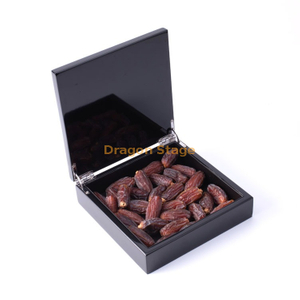 KSA Riyad saison ramadan coffret cadeau en cuir plus grande taille boîte de dates en bois événements 30 boîtes ramadan