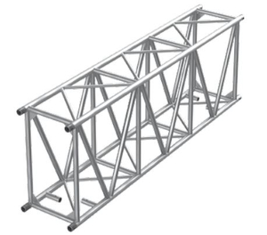 Ferme en aluminium de tubes du rectangle TT104-300 60×6mm