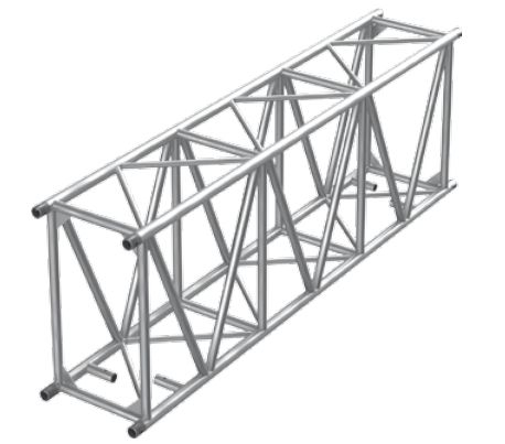 Ferme en aluminium de tubes du rectangle TT104-300 60×6mm